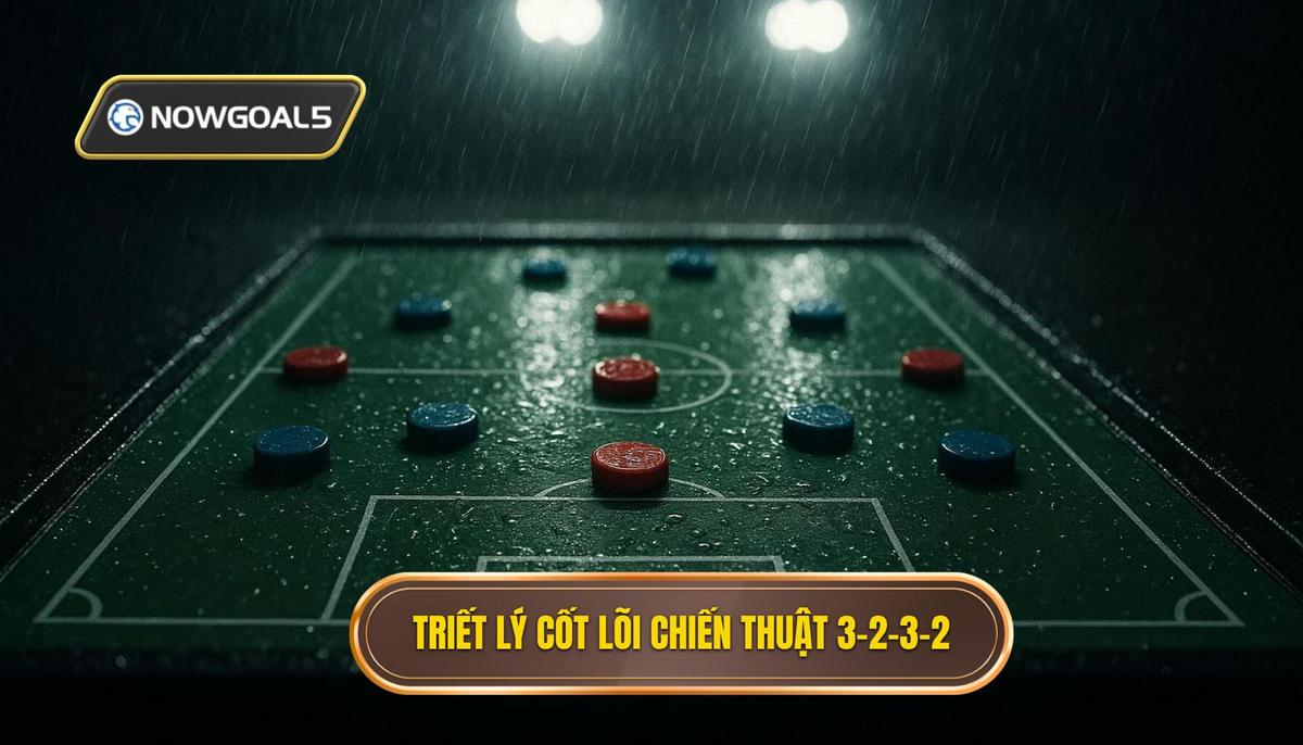 Bản chất và Triết lý cốt lõi của Chiến thuật 3-2-3-2