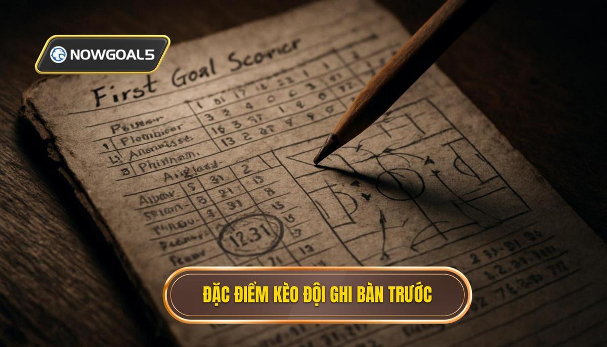 Khái niệm và đặc điểm cốt lõi của kèo đội ghi bàn trước