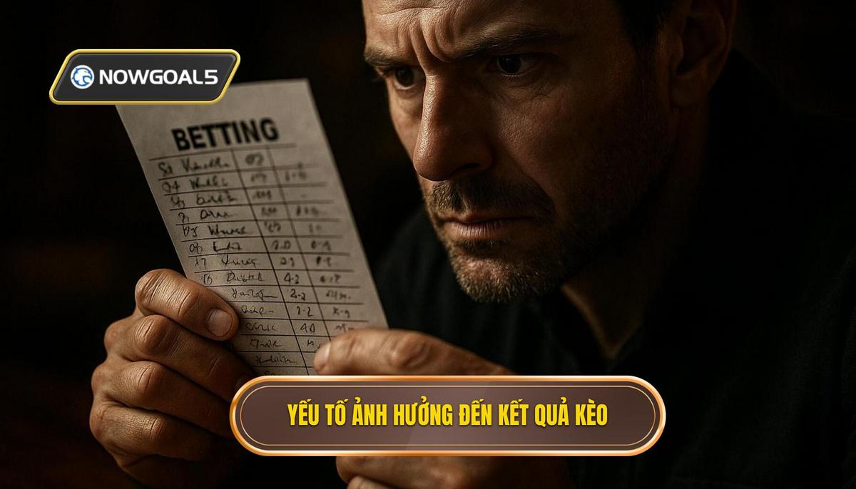 Phân tích các yếu tố then chốt ảnh hưởng đến kết quả kèo