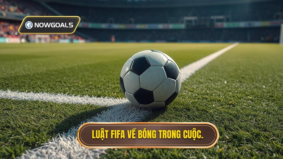 1. Luật FIFA về bóng trong cuộc.