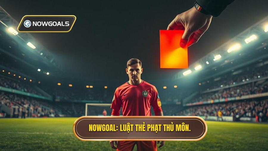 NOWGOAL_ Luật thẻ phạt thủ môn.