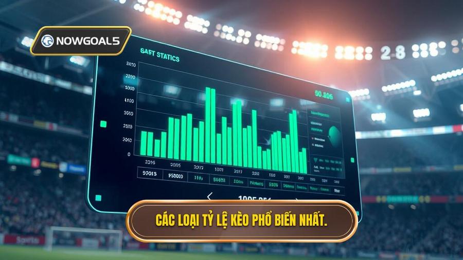 Các loại tỷ lệ kèo phổ biến nhất