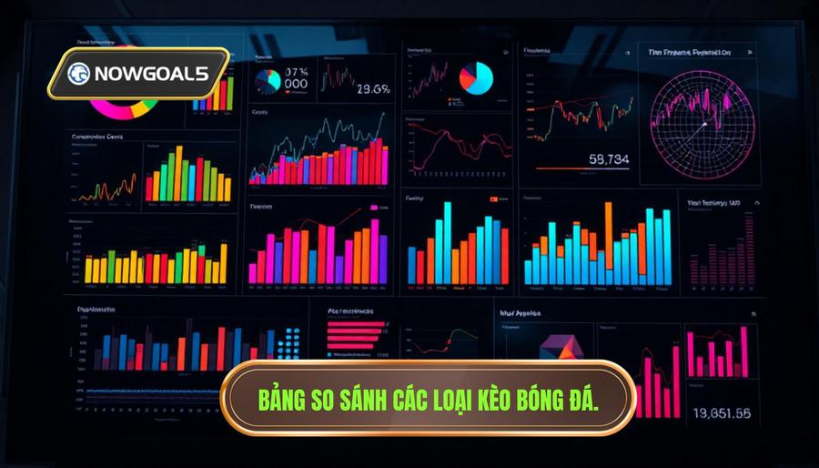 Bảng so sánh các loại kèo bóng đá