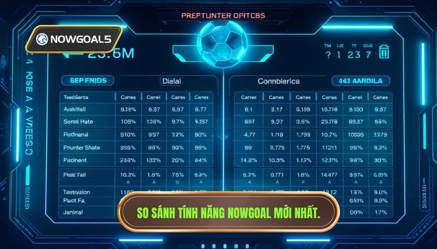 Bảng so sánh tính năng cập nhật của Nowgoal kết quả bóng đá mới Bảng so sánh tính năng cập nhật của Nowgoal kết quả bóng đá mới